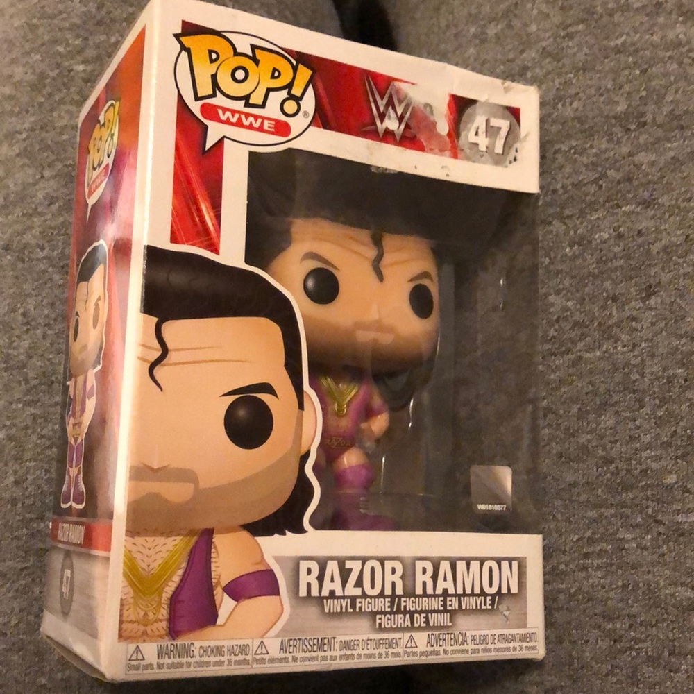 ⛓ NEW 🧔🏻 FunKo POP #47 🪒 Razor Ramon ⛓ WWE⛓ - Picture 4 of 9